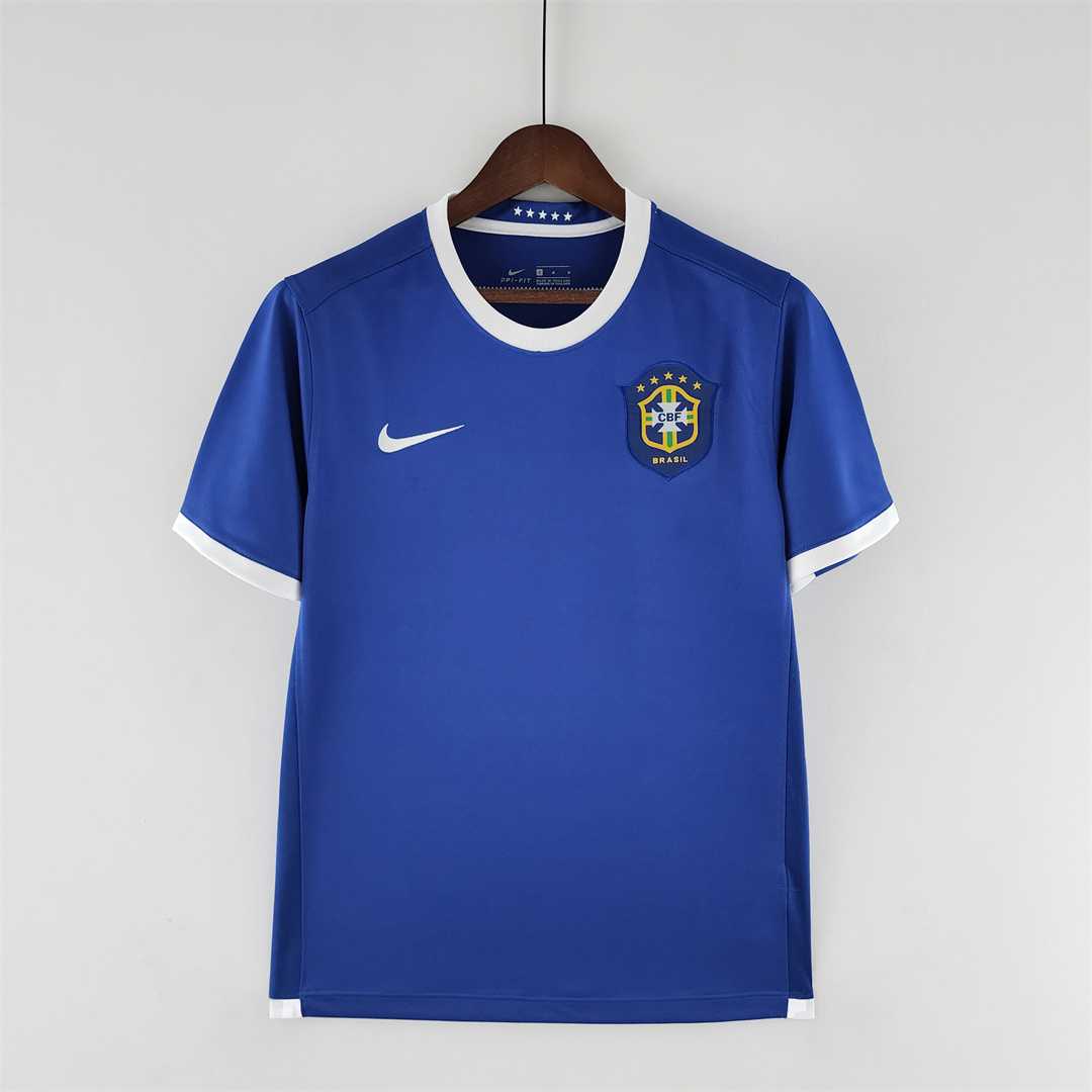 AAA Quality Brazil 2006 World Cup Away Soccer Jersey